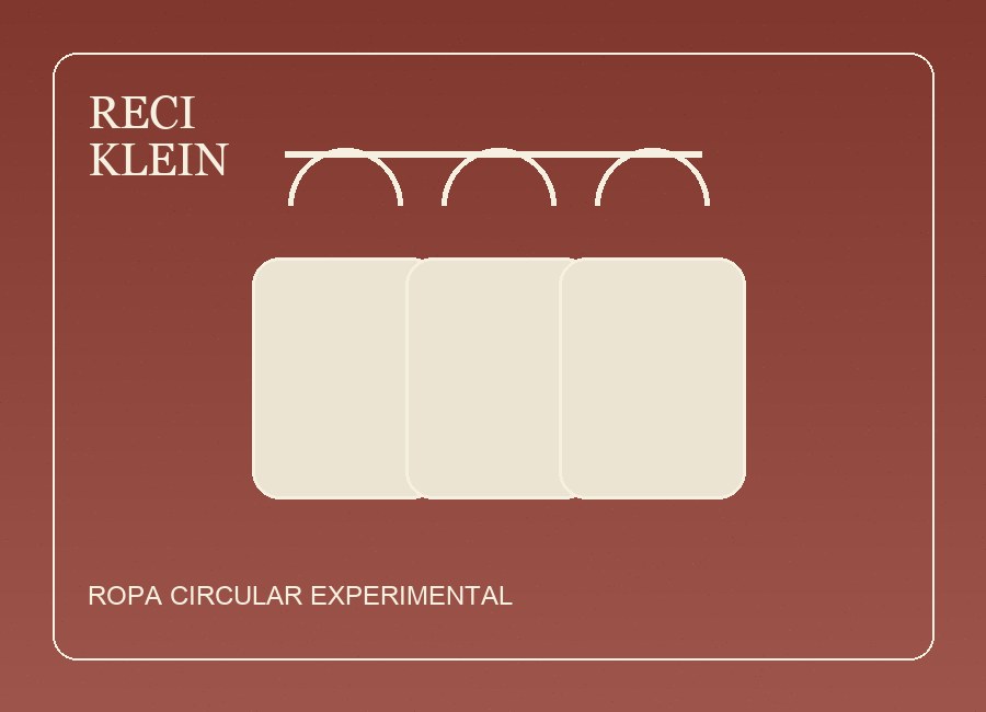 ReciKlein, ropa circular experimental